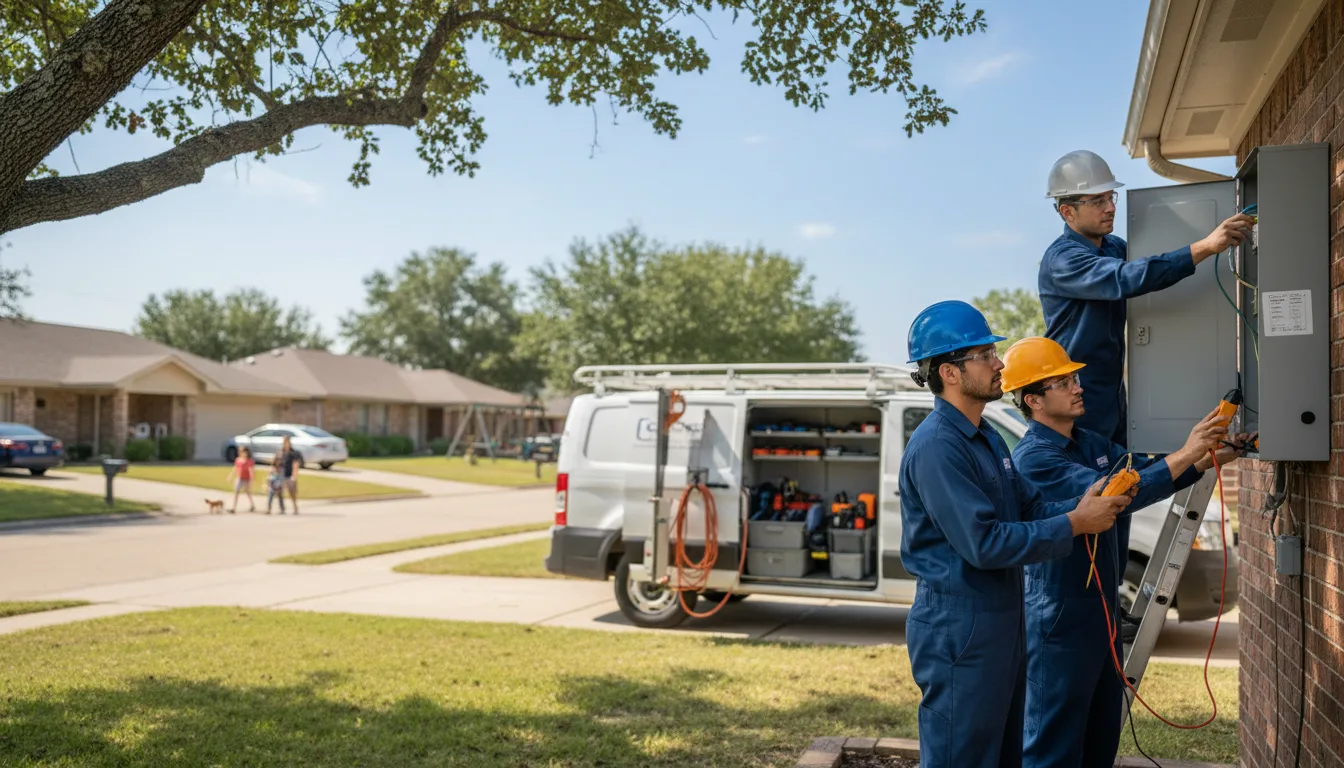 Certified electrician providing emergency electrical services in Hebron, ND